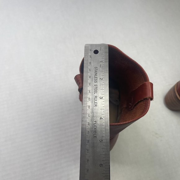 Red Wing Heritage Women's Inez Red Leather Boots size 9.5 - Picture 6 of 11